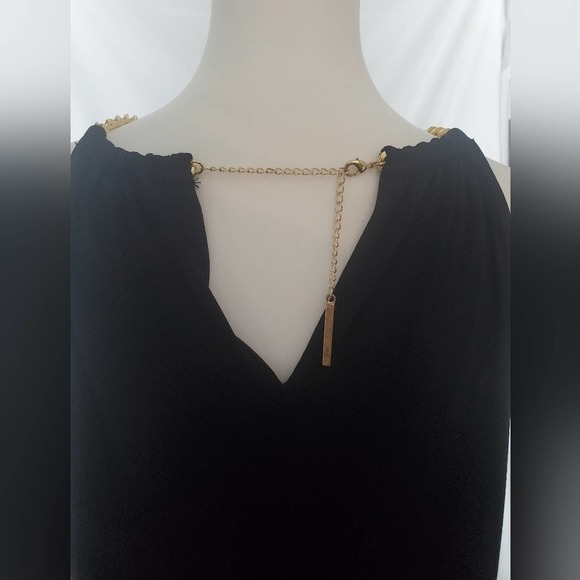 MICHAEL Michael Kors Black Stretchy Tent Dress - Picture 4 of 6